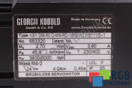 KSY268.60D-MS-RD-1/PG/WTY/S111/S--1 GEORGII KOBOLD