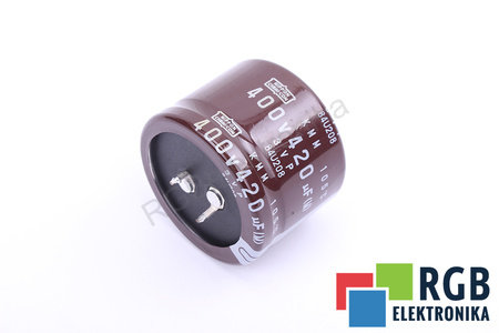 KONDENSATORIUS 420UF 400V NIPPON KONDENSATORIUS