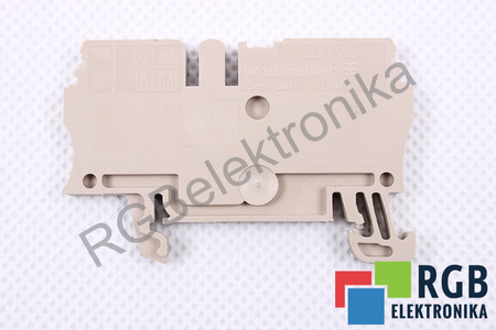 ZDU2.5 WEIDMULLER 2.5MM2 800V GNYBTŲ JUOSTA