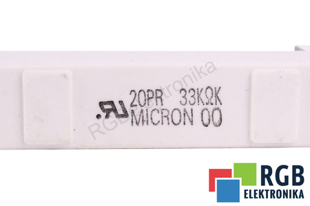 ATSPARUMAS 20PR MICRON 33KOHM ATSPARUMAS