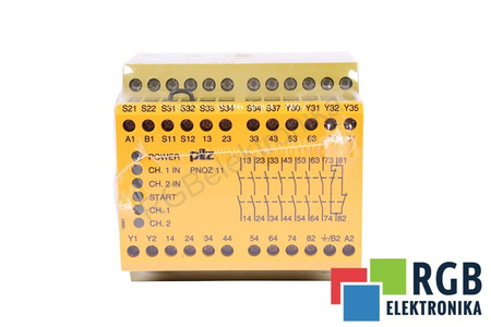 PNOZ 11 24VAC 24VDC 7N/O 1N/C PILZ