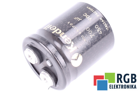 KONDENSATORIUS K01450701 KENDEIL 400UF, 450VDC KONDENSATORIUS