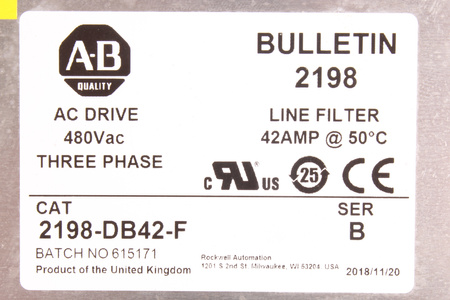 2198-DB42-F ALLEN BRADLEY BULLETIN 2198