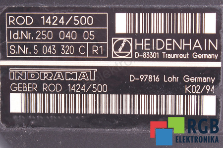 ROD1424/500 HEIDENHAIN ID.NR.25004005 CODER