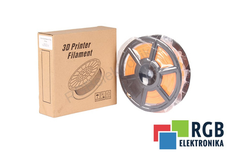 1,75MM PEARL FILAMENT 0.5KG ORANGE FLASHFORGE RITĖS IŠORINIS DYDIS 180MM, RITĖS VIDINIS DYDIS 50MM, RITĖS PLOTIS 45MM