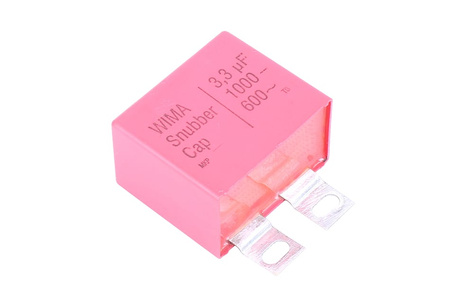 KONDENSATORIUS 3.3UF 1000VDC 600VAC WIMA SNUBBER MKP
