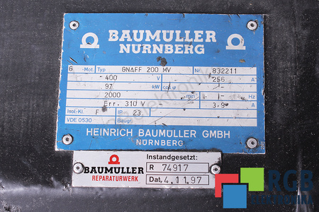 GNAFF200MV BAUMÜLLER