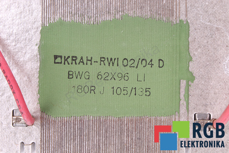 ATSPARUMAS 180 OHM KRAH-RWI 180OHM