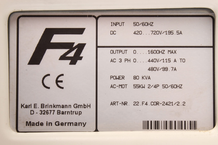 22.F4.COR-2421/2.2 KEB