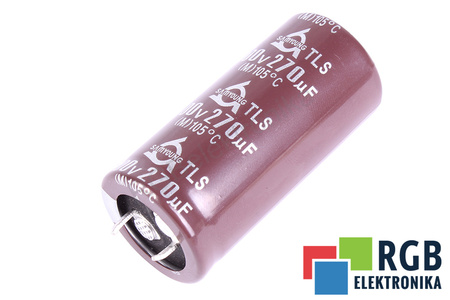 KONDENSATORIUS TLS400VS270M22X45 SAMYOUNG ELECTRONICS 270UF, 400V