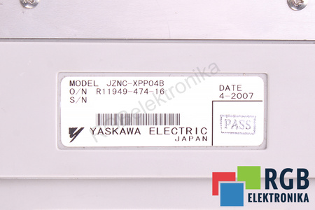 JZNC-XPP04B YASKAWA MOKYMO PAKABUKAS