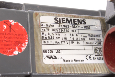 1FK7022-5AK71-1DG3 SIEMENS
