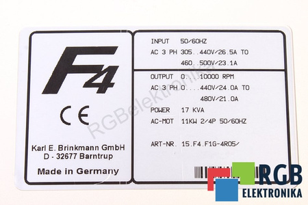 15.F4.F1G-4R05 KEB COMBIVERT