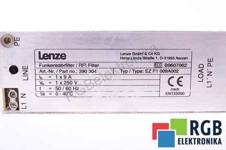 EZF1009A002 LENZE