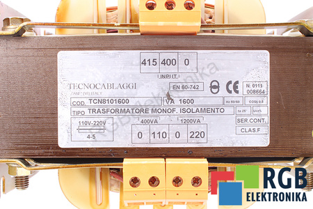 TCN8101600 TECNOCABLAGGI TRANSFORMATORIUS