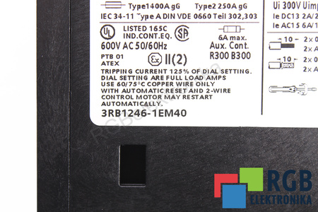 3RB1246-1EM40 SIEMENS