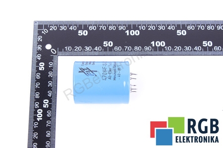 KONDENSATORIUS 470UF 385VDC F&T KONDENSATORIUS
