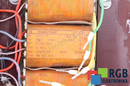 109-320-4101 GRAUPNER GMBH 10.991-05 220/380V, 36V TRANSFORMATORIUS