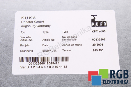 KPCED05 KUKA 00-132-566