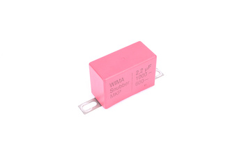 KONDENSATORIUS 2.2UF 1000V WIMA 600VAC KONDENSATORIUS