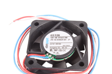 412 F/2 H EBM PAPST 40X40X10MM, 12V VENTILIATORIUS