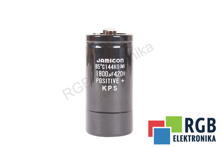 KONDENSATORIUS 1800UF 420V JAMICON KONDENSATORIUS