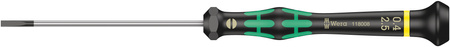 05118008001 WERA 2035 80MM, 0.40MM, 2.5MM PLOKŠČIAS PRECIZINIS ATSUKIKLIS