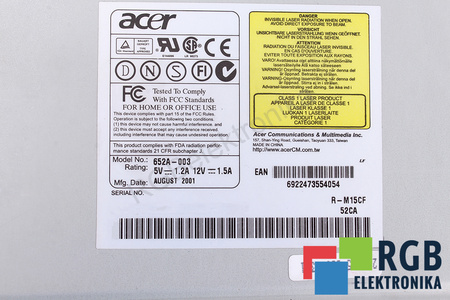 6521-003 ACER CD-ROM DISKAS