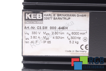 C3.SM.000-645H KEB STATORIAUS