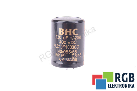 KONDENSATORIUS ALC10F1003CD BHC COMPONENTS LTD 20UF, 400VDC