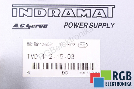 TVD1.2-15-03 INDRAMAT R911246504