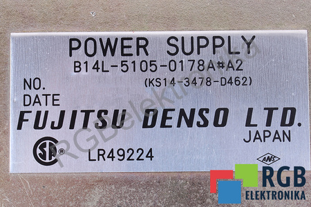 B14L-5105-0178A#A2 FUJITSU KS14-3478-D462