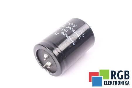 KONDENSATORIUS B43501-A9567-M2 EPCOS 40/085/56 560UF, 400VDC KONDENSATORIUS