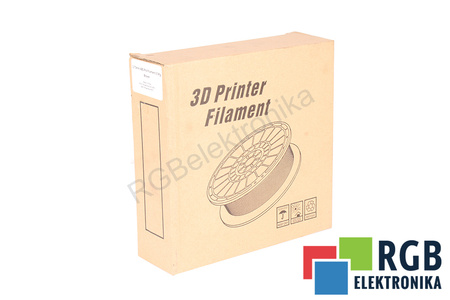 1,75MM ABS PRO FILAMENT 0.5KG BROWN FLASHFORGE RITĖS IŠORINIS DYDIS 180MM, RITĖS VIDINIS DYDIS 50MM, RITĖS PLOTIS 45MM