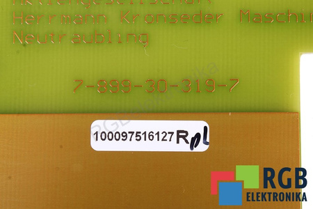 7-899-30-319-7 HERRMANN LCT3 AMOTEC KLAVIATŪRA SUGEDĘS – DALIMS