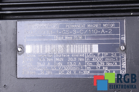 MAC093B-1-GS-3-C/110-A-2 INDRAMAT R911239563