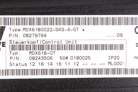 MDX60A0022-5A3-4-00 + MDX61B0022-5A3-4-0T SEW EURODRIVE