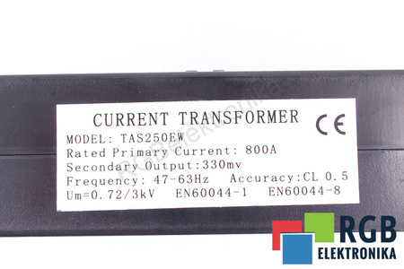 TAS250EW RAYLEIGH INSTRUMENTS 800A SROVĖS TRANSFORMATORIUS