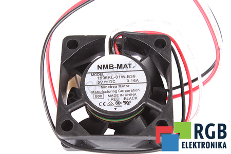 1606KL-01W-B39 MINEBEA 40X40X15MM, 5V VENTILIATORIUS