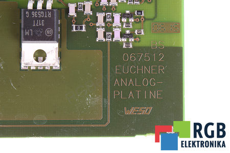 067512 EUCHNER ANALOG-PLATINE DALIMS