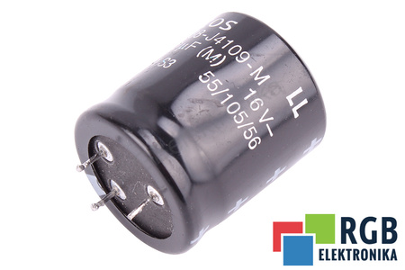 KONDENSATORIUS B41538-J4109-M EPCOS 10000UF, 16V KONDENSATORIUS