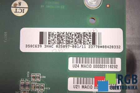 3HAC025097-001/11 ABB DSQC639