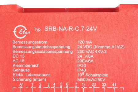 SRB-NA-R-C.7-24V ELAN SAUGOS RELĖ