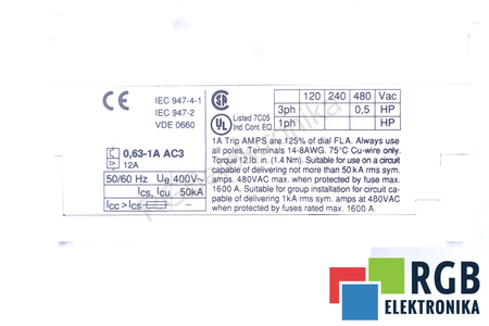 MS225 ABB VARIKLIO JUNGIKLIS