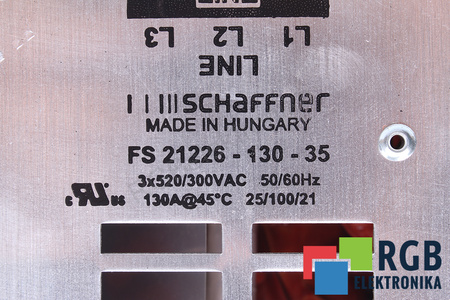 FS21226-130-35 SCHAFFNER FILTRAS