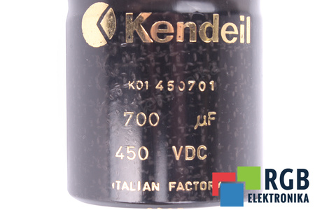 KONDENSATORIUS K01450701 KENDEIL 400UF, 450VDC KONDENSATORIUS