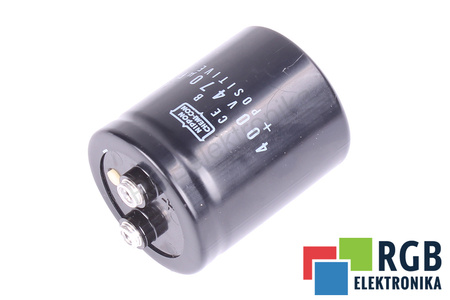 KONDENSATORIUS 470UF 400V NIPPON CEB KONDENSATORIUS