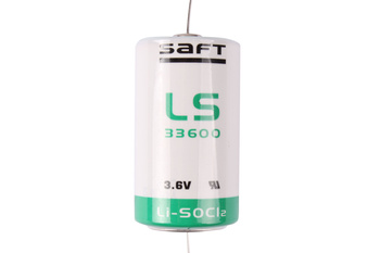 LS33600/CNA SAFT D R20 17000MAH, 3.6V, 33.5X61.5MM AKUMULIATORIUS