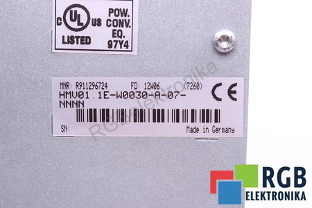 HMV01.1E-W0030-A-07-NNNN BOSCH REXROTH HMV01.1E-W0030 R911296724 MAITINIMO