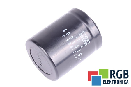 KONDENSATORIUS 470UF 400V NIPPON CEB